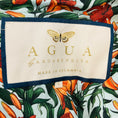Load image into Gallery viewer, Agua by Agua Bendita Azul Multi Jardin Monarca Ruffled Mini Dress