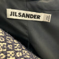 Load image into Gallery viewer, Jil Sander Navy Blue / White Tweed Coat