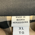 Load image into Gallery viewer, Burberry Navy Blue Quilted Zip Front Nova Check Lined Jacket with Patch Detail and Corduroy Collar