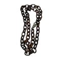 Load image into Gallery viewer, Loree Rodkin Brown Tortoiseshell Resin Chain Necklace with Pave Diamonds