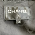 Load image into Gallery viewer, Chanel Black 2016 Métiers d’Art Collection Ruched Detail Wool Tweed Coat