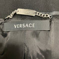 Load image into Gallery viewer, Versace Steel Grey / Black Metallic Jacquard Jacket