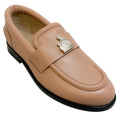 Load image into Gallery viewer, Lanvin Beige Leather M&E Loafers