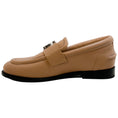 Load image into Gallery viewer, Lanvin Beige Leather M&E Loafers