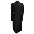Load image into Gallery viewer, Sapio Black / Silver Metallic Wool Gabardine Smoking Coat