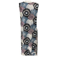 Load image into Gallery viewer, Missoni Blue / Purple Multi Patterned Velvet Midi Dress with Scarf Detail