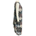 Load image into Gallery viewer, Missoni Blue / Purple Multi Patterned Velvet Midi Dress with Scarf Detail