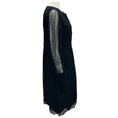 Load image into Gallery viewer, Valentino Black Embroidered Lace Cocktail Dress