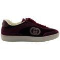 Load image into Gallery viewer, Gucci G75 Burgundy Velvet / Suede Sneakers