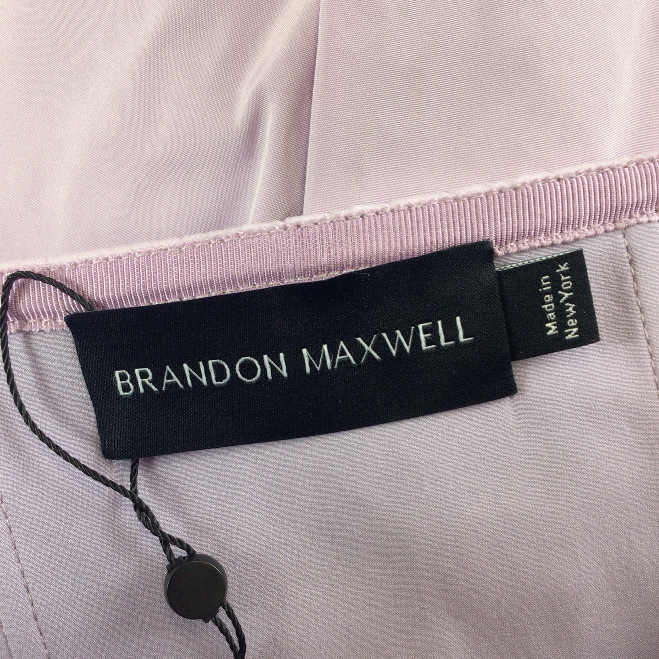 Brandon Maxwell Wisteria Rebecca Strapless A-Line Dress
