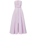 Load image into Gallery viewer, Brandon Maxwell Wisteria Rebecca Strapless A-Line Dress
