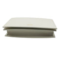 Load image into Gallery viewer, Chiara Boni White Elena Vitello Arno Leather Clutch with Chain Strap
