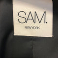 Load image into Gallery viewer, SAM. Light Brown Faux Fur Sherpa Coat with Black Leather Trim