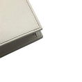 Load image into Gallery viewer, Chiara Boni White Elena Vitello Arno Leather Clutch with Chain Strap