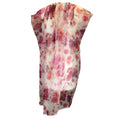 Load image into Gallery viewer, Dries Van Noten Ivory / Pink Multi Darlasi Floral Printed Silk Dress