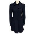 Load image into Gallery viewer, Prada Navy Blue Structured Wool Coat
