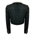 Load image into Gallery viewer, Alice + Olivia Black Dumont Tweed Boxy Jacket