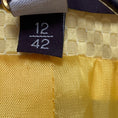Load image into Gallery viewer, Talbot Runhof Yellow Metallic Jacquard Coat