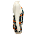 Load image into Gallery viewer, Prada Beige / Green / Orange 2019 Geometric Patterned Wool Knit Sweater