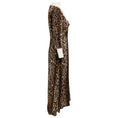 Load image into Gallery viewer, Rixo Tan / Black Karen Leopard Print Crepe Midi Dress