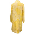 Load image into Gallery viewer, Talbot Runhof Yellow Metallic Jacquard Coat