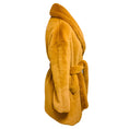 Load image into Gallery viewer, Rag & Bone Camel Faux Fur Coat with Belt