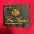 Load image into Gallery viewer, Loro Piana RARE Red Vintage 1992 Limited Edition Olympics Horsey Storm System Nylon Jacket