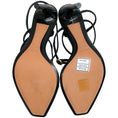 Load image into Gallery viewer, Lanvin Black Grosgrain Elegant Femme Sandals