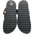 Load image into Gallery viewer, Barbara Bui Black Leather Studded Slide Sandals