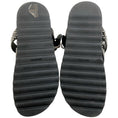 Load image into Gallery viewer, Barbara Bui Black Leather Studded Slide Sandals