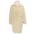 Load image into Gallery viewer, Yves Salomon Ivory / Alabaster Reversible Lamb Shearling Coat
