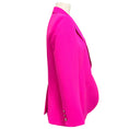 Load image into Gallery viewer, Barbara Bui Hot Pink Tailored One Button Crepe Blazer Jacket