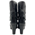Load image into Gallery viewer, Chanel Black Leather Quilted Ankle Boots