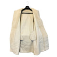 Load image into Gallery viewer, Yves Salomon Ivory / Alabaster Reversible Lamb Shearling Coat