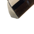 Load image into Gallery viewer, Roberta di Camerino Beige / Brown / Black Velvet and Leather Top Handle Bag with Gold Hardware
