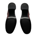 Load image into Gallery viewer, Gucci Red Leather Heeled Tall Boots with Silver Horsebit Detail
