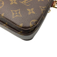 Load image into Gallery viewer, Louis Vuitton Brown Monogram Coated Canvas Pochette Metis Handbag