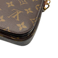 Load image into Gallery viewer, Louis Vuitton Brown Monogram Coated Canvas Pochette Metis Handbag
