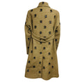 Load image into Gallery viewer, Valentino Olive Green / Black Pre-Fall 2017 Runway Floral Sequined and Embroidered Wool Coat