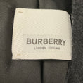 Load image into Gallery viewer, Burberry Black Cape Style Wool and Nylon Coat