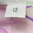 Load image into Gallery viewer, Leo Lin Purple Multi Begonia Print Simone Puff Top