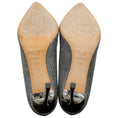 Load image into Gallery viewer, Jimmy Choo Silver Pewter Shimmer Pumps