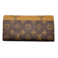 Load image into Gallery viewer, Louis Vuitton Brown / Tan Monogram Canvas Sarah Wallet