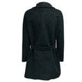 Load image into Gallery viewer, Chloe Anthracite Grey Belted Wool Coat with Asymmetrical Buttons