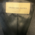 Load image into Gallery viewer, Dries Van Noten Black / Gold Metal Thread Embroidered Wool Jacket / Coat