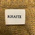 Load image into Gallery viewer, Khaite Gold Cut Out Detail Cropped Knit Sweater