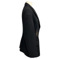 Load image into Gallery viewer, Dries Van Noten Black / Gold Metal Thread Embroidered Wool Jacket / Coat