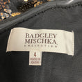 Load image into Gallery viewer, Badgley Mischka Black / Copper / Bronze Metallic Sequin Embellished Gown