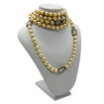 Load image into Gallery viewer, Chanel Vintage 1981 Clear Jumbo Crystal Station and Pearl Long Strand Sautoir Necklace