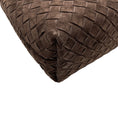 Load image into Gallery viewer, Bottega Veneta Brown Suede Intrecciato Medium Andiamo Shoulder Bag
